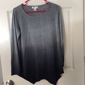 Motherhood Maternity Ombré Blouse